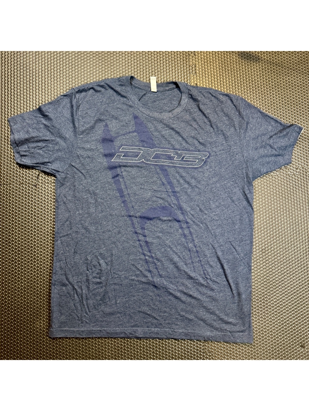 DCB Powerdoat XL Navy Blue Graphic T-Shirt